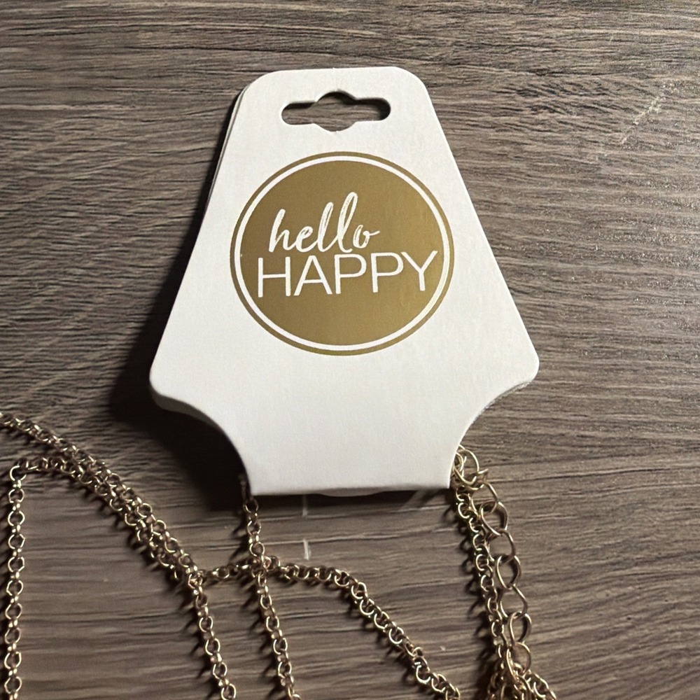 Thirty One True Love Heart Rectangle Necklace NWT - Picture 2 of 3